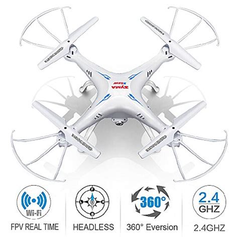 cheerwing syma xsw  wifi fpv drone ghz ch  axis gyro rc quadcopter drone  camera