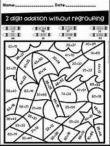Digit Subtraction 2nd Regrouping Teacherspayteachers Multiplication Activity Mungfali Zapisano sketch template