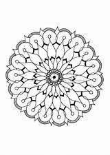 Mandala Beginners Painting Simple Dot Patterns Pattern Visit Templates Colouring Many Store Etsy Available Pyrography sketch template