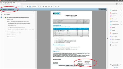 electronic document signing