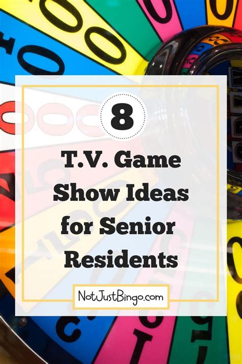 8 T V Game Shows To Play With Your Nursing Home Residents
