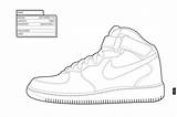 Nike Sneaker Colouring Albanysinsanity Jordans Kleurplaat Vapormax Colorear 2126 Calzas Print Welovesneaker Coloringhome sketch template