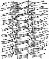 Twined Weaving Weave Zentangle Zentangles Tangle Warp Usf Bask sketch template