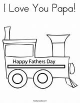 Coloring Papa Train Choo Papaw Dad Fathers Print Pages Happy Father Printable Noodle Twisty Twistynoodle Tracing Favorites Login Add Built sketch template