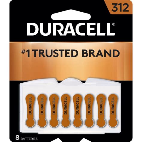 duracell size  zinc hearing aid battery  pack   home depot