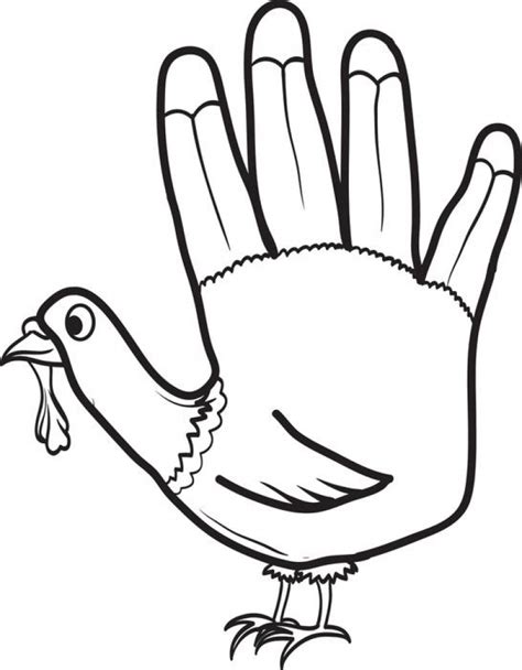turkey coloring pages kids printable