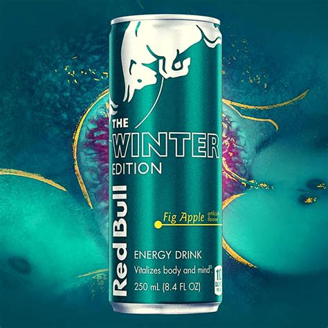 red bull winter edition flavor   fig apple  price nutrition