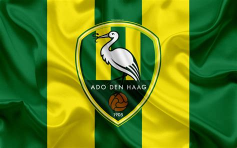 wallpapers ado den haag  dutch football club logo emblem eredivisie dutch