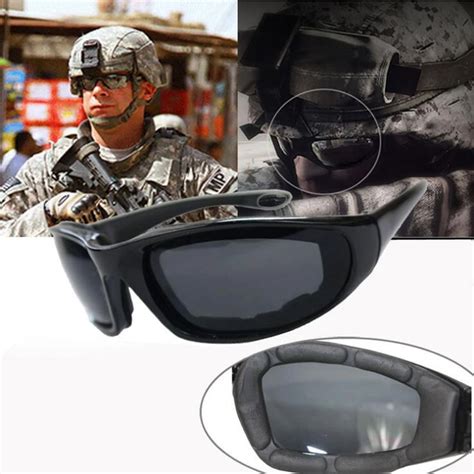 Mascube New Hiking Army Goggles Sunglasses Men Military Sun Glasses For