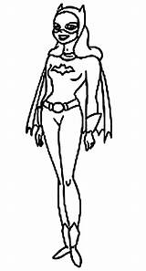 Batgirl Coloring Pages Laughing Color sketch template