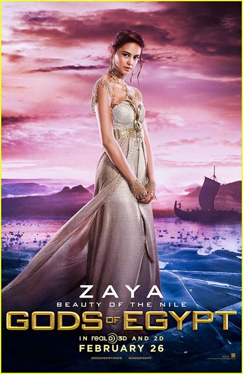 Courtney Eaton Is Zaya In Gods Of Egypt See The Poster