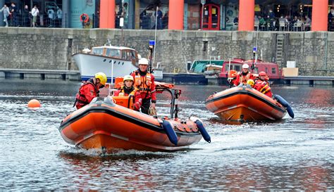 merseyside fire rescue service unveils   rescue boats merseyside fire rescue service