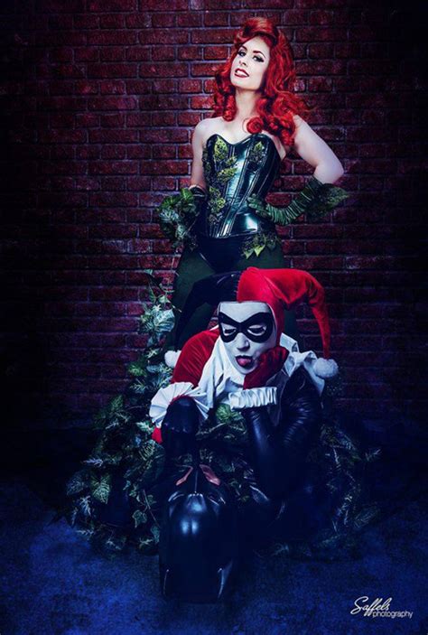 Harley Quinn And Poison Ivy Cosplay Ivy And Harley S Night