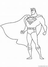 Coloring Pages Justice League Coloring4free Superman Heroes Related Posts Printable sketch template