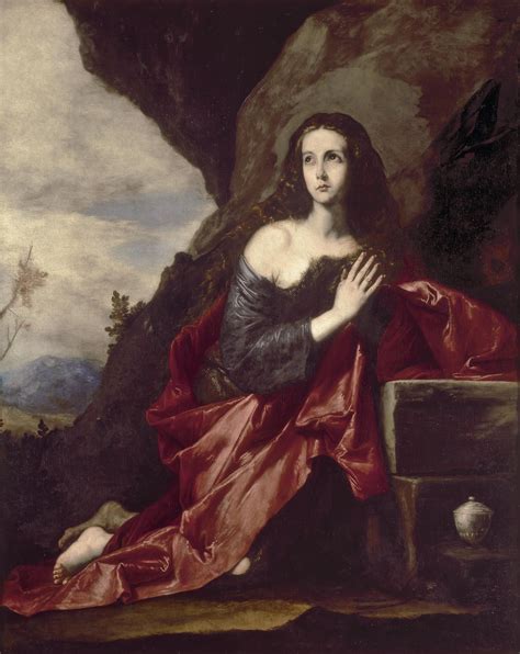 Ribera Magdalena Penitente 1641 Museo Del Prado Mary Magdalene