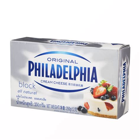 philadelphia cream cheese 250 g bakeryland