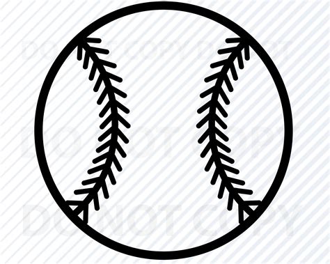 baseball svg file  cricut baseball vector images sports etsy