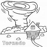 Tornado Coloringtop sketch template