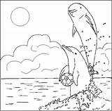Tale Dolphin Coloring Pages Printable Getcolorings sketch template