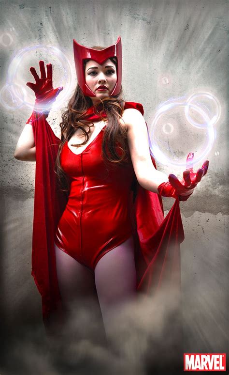 Scarlet Witch Cosplay Fantasy Land Scarlet Witch