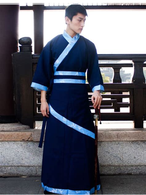 men ancient chinese traditional hanfu clothing han dynasty cosplay