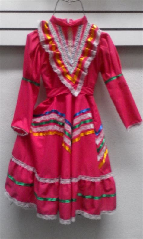 Vestido Jalisco Traje Típico Jalisco Niñas Envio Gratis 489 00 En