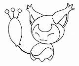 Pokemon Coloring Pages Skitty Pikachu Choose Board Drawing sketch template
