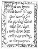 Romans Verse Psalm Illuminated Adron sketch template