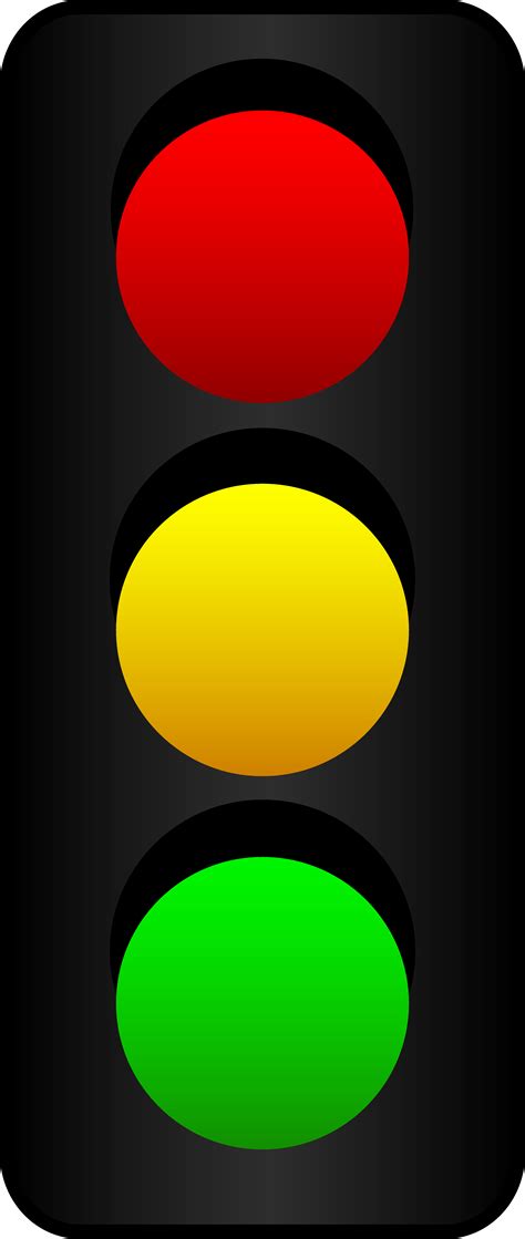 cartoon traffic light clipartsco