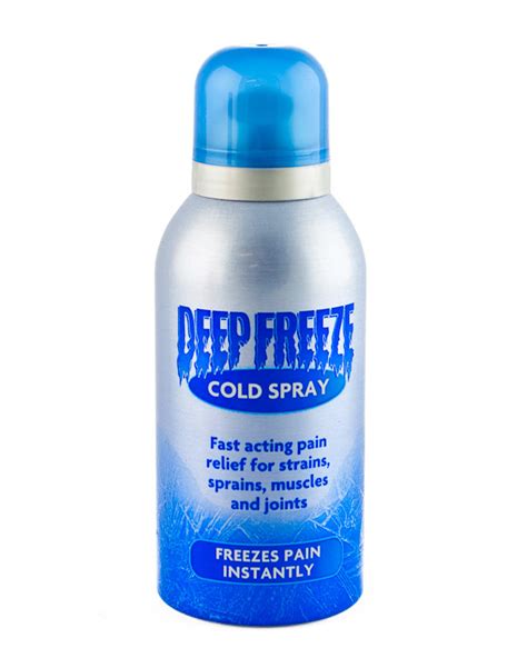 deep freeze spray spray  cooling pain relief sports  aid