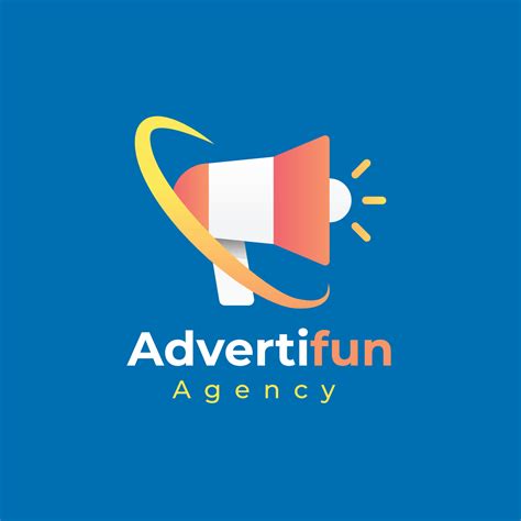 gradient advertising agency logo design  vector art  vecteezy