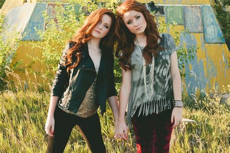 eden and ivy red head redhead ginger twins portrait ivy redheads beautiful redhead