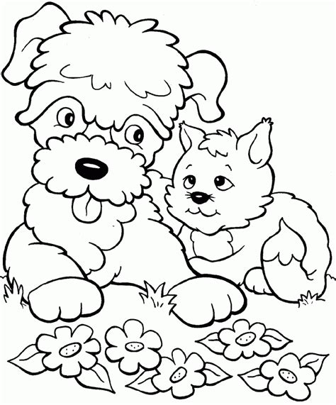 kitten coloring pages  coloring pages  kids puppy coloring