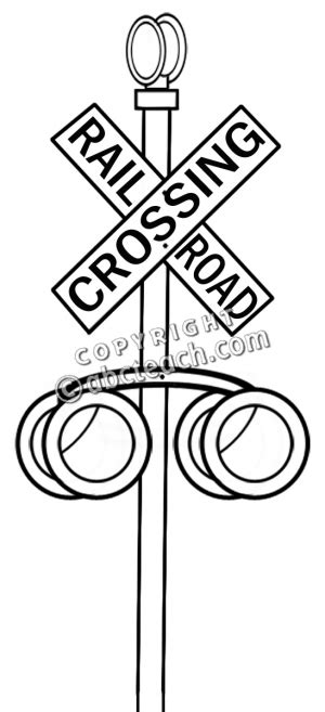 railroad crossing coloring pages coloring coloring pages