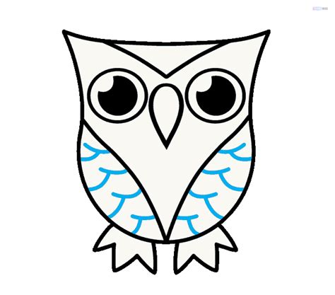 draw  owl easy tutorial toons mag