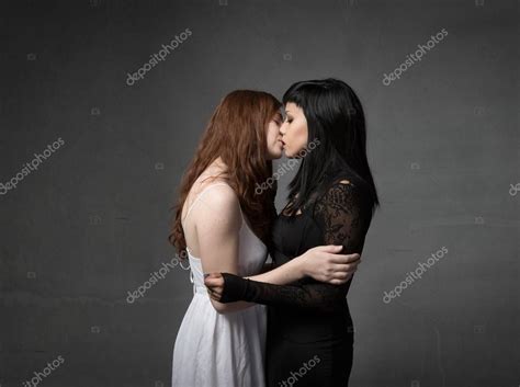 real lesbian kissing telegraph