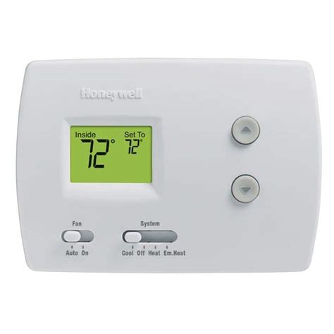honeywell digital  programmable thermostat  heat pumps rthc