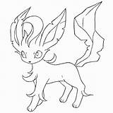 Pokemon Coloring Pages Leafeon Glaceon Printable Book Getcolorings Print Vulpix Getdrawings Color sketch template