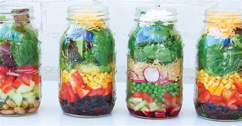 how to make a mason jar salad popsugar food
