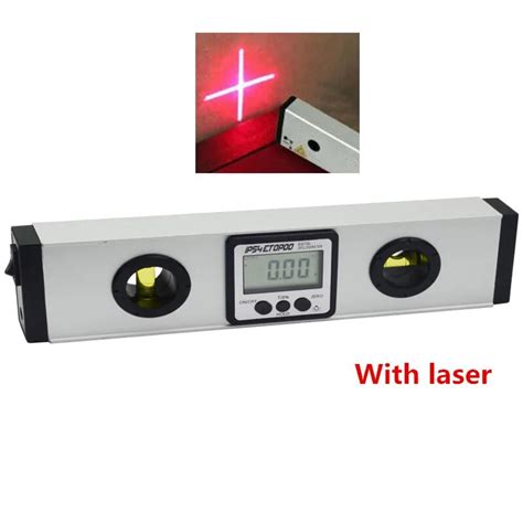 buy mm  digital spirit laser level  mm lcd display digital level