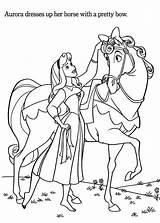 Prinzessin Pferd Ausmalbilder Beauty Pferde Malvorlage Steigende sketch template