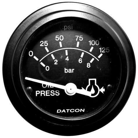 oil pressure gauge work control connections