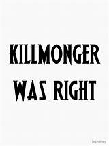 Killmonger Edits sketch template
