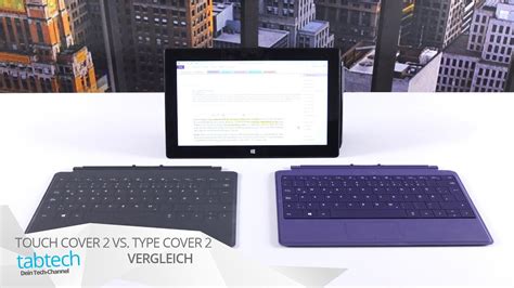 vergleich touch cover   type cover  tabtechde youtube