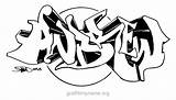 Graffiti Coloring Sketch Sketchite Clipground sketch template