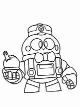 Brawl Stars Lou Coloring Colouring Pages Kleurplaten Coloringpage Ca Colour Check Category sketch template