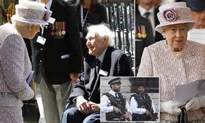 Queen Leads Ceremonies Marking 70th Anniversary Of Victory
