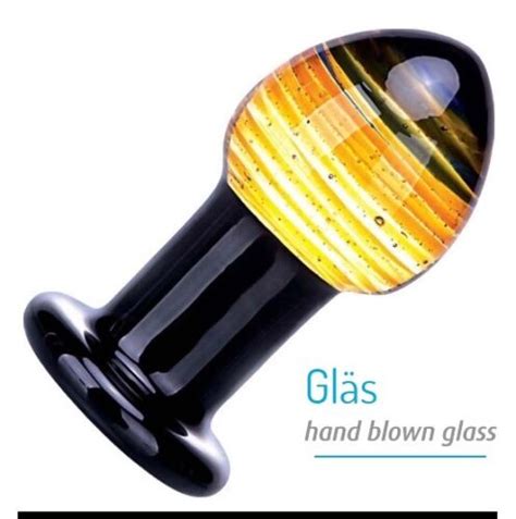 galileo glass butt plug anal sex toy glas anal toys smooth thick bulb