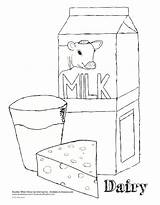 Coloring Dairy Kids Fun Doodle Activities Printable sketch template