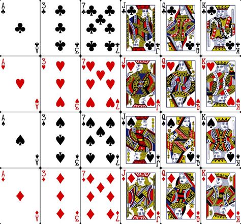 vectorized playing cards poker sized playing cards   template